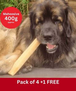 A multipack of natural long lasting dog chew bars made from yak milk