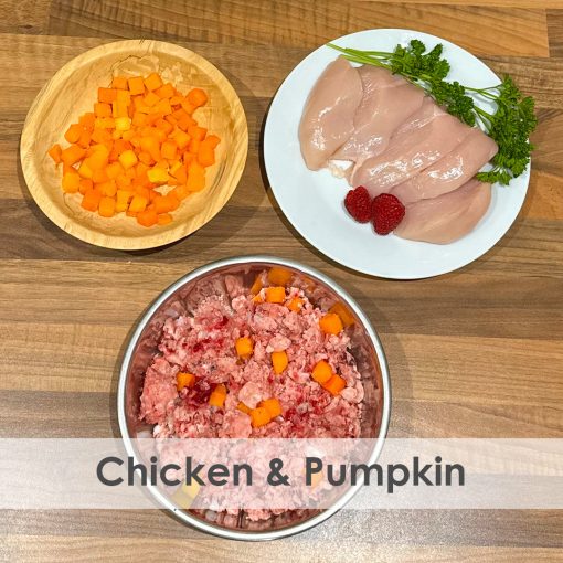 Chicken & Pumpkin Raw 1kg - Box of 12